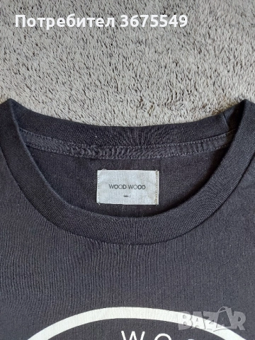 Мъжка тениска Wood Wood - размер S, снимка 3 - Тениски - 52293916