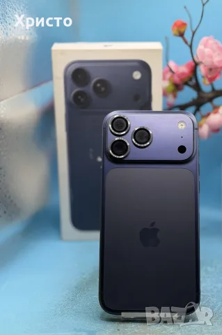 ГАРАНЦИОНЕН!!! Apple iPhone 17 Pro Max, 256GB, 5G, Deep Blue, снимка 4 - Apple iPhone - 56015122