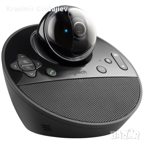 Logitech Bcc950 уеб камера, за конференции, 1920 x 1080, USB 2.0, Черен, снимка 5 - Други - 53030016