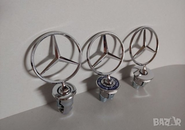 Предна емблема "мерник" за Мерцедес Mercedes-Benz, снимка 1 - Аксесоари и консумативи - 38933508