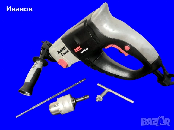 РАЗПРОДАЖБА - 60€. НОВ - Перфоратор Skil Masters 1765 MA -950W, 2.3 J. Брезентова чанта , снимка 4 - Бормашини - 52084723