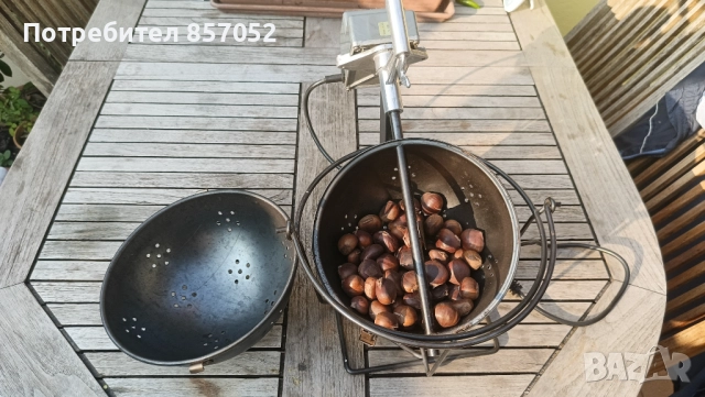 Машина за печене на кестени, снимка 4 - Съдове за готвене - 52020434