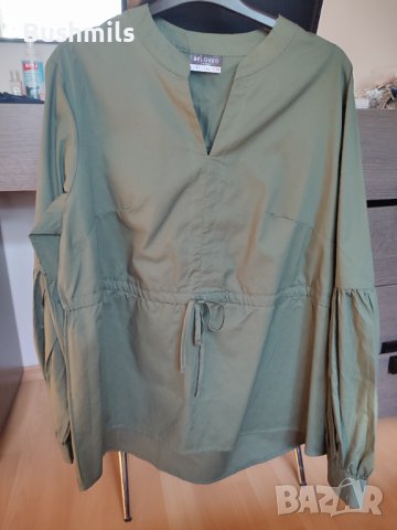 Дамска риза,зелена., снимка 2 - Ризи - 41318611