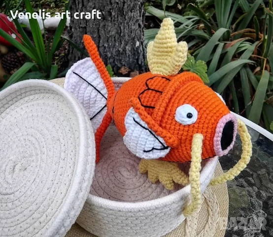Magikarp Покемон Плетена играчка 