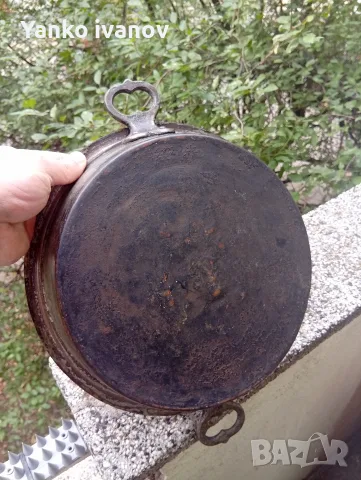 Бакърена тавичка, снимка 3 - Антикварни и старинни предмети - 56082826