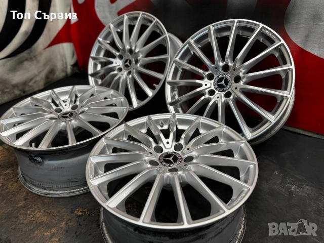 Алуминиеви джанти за Мерцедес (Mercedes), 18 цола, 5х112, 4 броя, снимка 3 - Гуми и джанти - 52594461