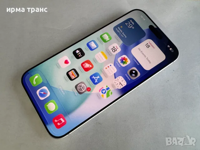 iPhone 17 Pro Max 256gb 100% батерия.Гаранция, снимка 2 - Apple iPhone - 55707718