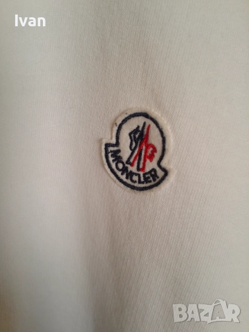 Оригинален пуловер Moncler, снимка 3 - Спортни дрехи, екипи - 52368293
