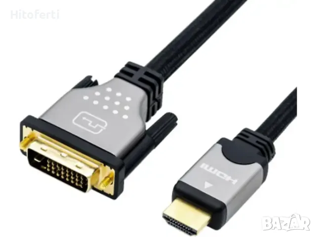 ROLINE 11.04.5870 КАБЕЛ DVI-D/HDMI M/M 1M, DVI-HDMI кабел, 1 м