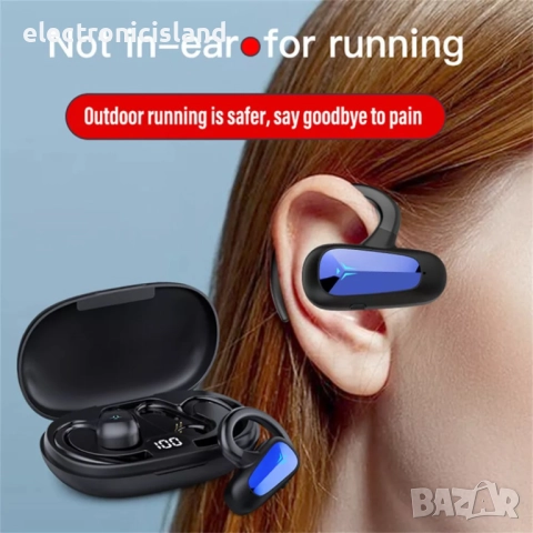 Безжични Bluetooth стерео слушалки блутут TWS-T8 BT за смарт телефон Android и iOS