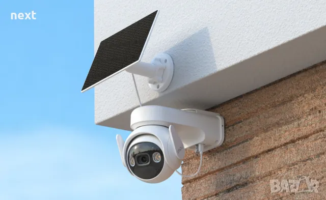 Безжична външна Wi-Fi камера Dahua IMOU Cell PT Lite с батерия и соларен панел + Гаранция 24 месеца, снимка 5 - IP камери - 49008358