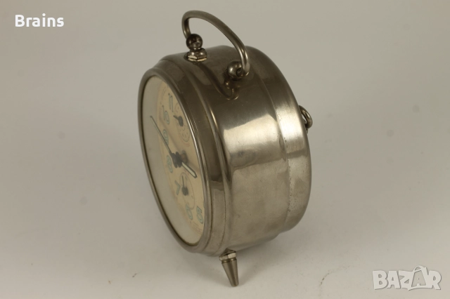 SMI Repetition Стар Френски Будилник, снимка 7 - Антикварни и старинни предмети - 51867483