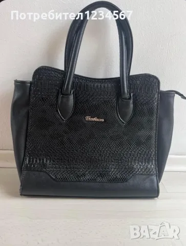 Дамска кожена чанта, снимка 1