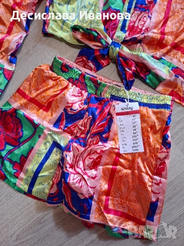 Летен костюм S размер, снимка 5 - Костюми - 51581335