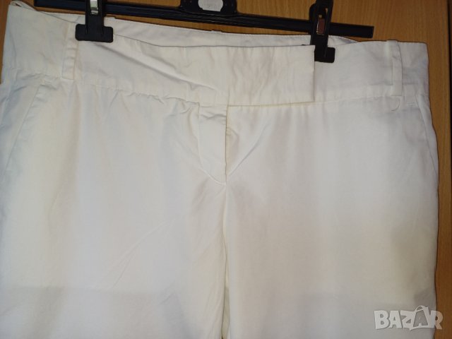 Бял панталон HUGO BOSS L, снимка 5 - Панталони - 41082318