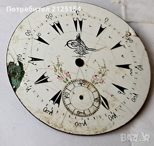 Интересен циферблат за турски часовник от 19ти век,с тугра., снимка 3 - Антикварни и старинни предмети - 42044294