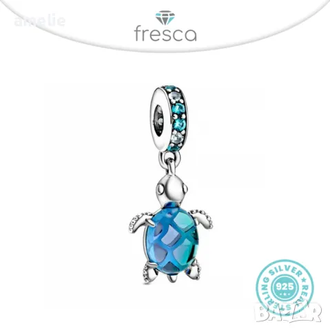 -15% OFF! Колекция Талисмани Fresca Морска серия по модел тип Пандора с печати S 925 Pandora , снимка 6 - Гривни - 50387271