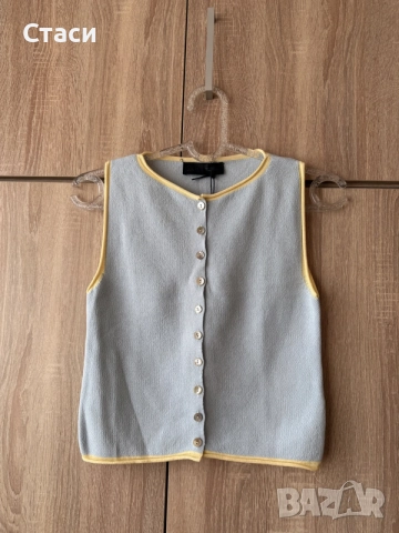 Елек-топ  на Zara , снимка 4 - Костюми - 55976863