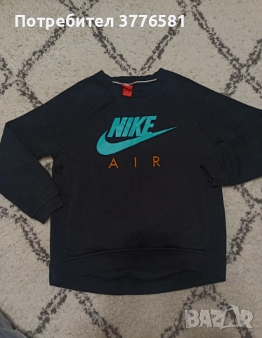 Мъжка ватирана блуза Nike Air , снимка 2 - Блузи - 52230448