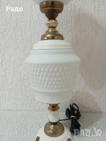 Комплект от две големи старинни лампи - лампа, снимка 4 - Антикварни и старинни предмети - 39209478