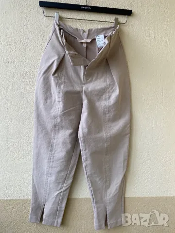 Бежови панталони H&M 