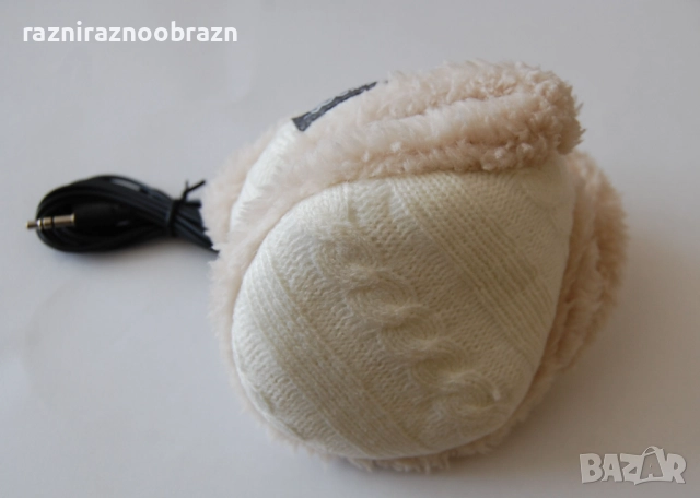 Топли дамски слушалки за зимата, снимка 3 - Слушалки и портативни колонки - 52958288