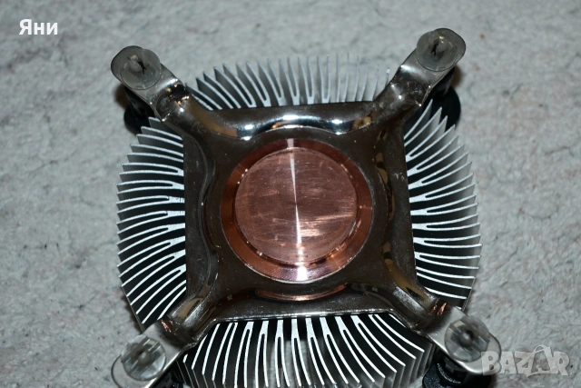 Радиатор за процесор за 8,5см на 8,5см, снимка 4 - Радиатори - 53710282