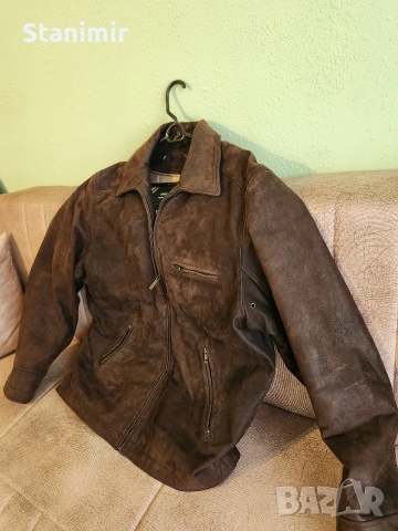 Мъжко кожено яке OakWood , снимка 5 - Якета - 53201657