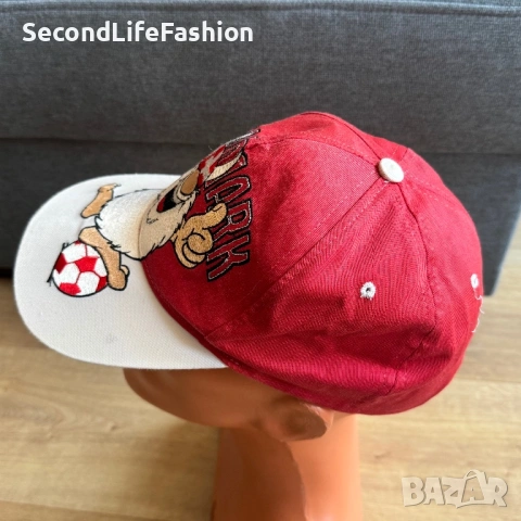 Винтидж шапка с козирка Danmark , снимка 2 - Шапки - 53822563