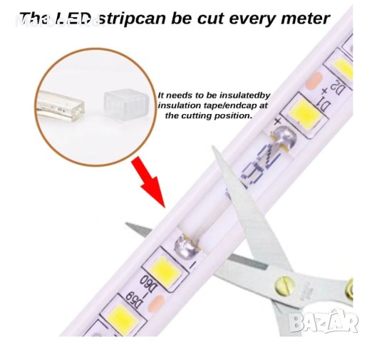 LED лента 15 метра - водоустойчива, снимка 3 - Лед осветление - 42017670