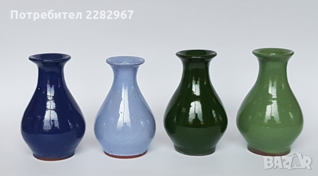 НОВ!!! Комплект ваза, свещник и пепелник, снимка 4 - Вази - 36059804