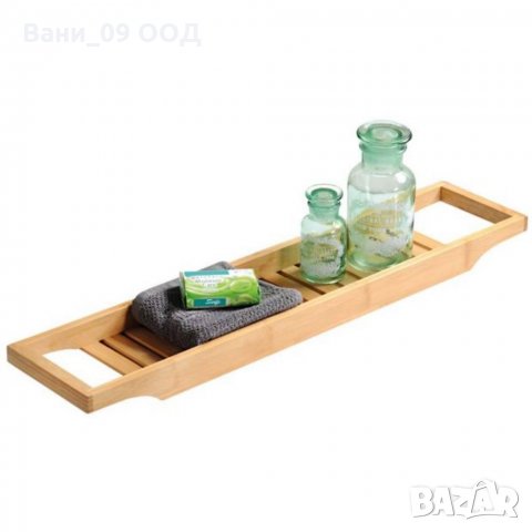 Бамбукова поставка за вана, снимка 2 - Други стоки за дома - 35980137