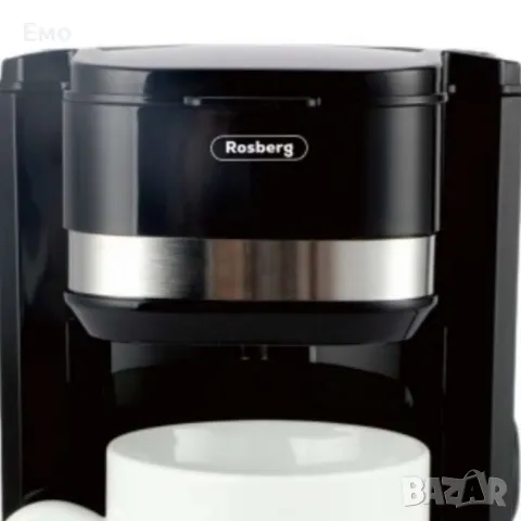 Кафеварка - 350W, 150 мл с една чаши, черна, снимка 3 - Кафемашини - 48510174