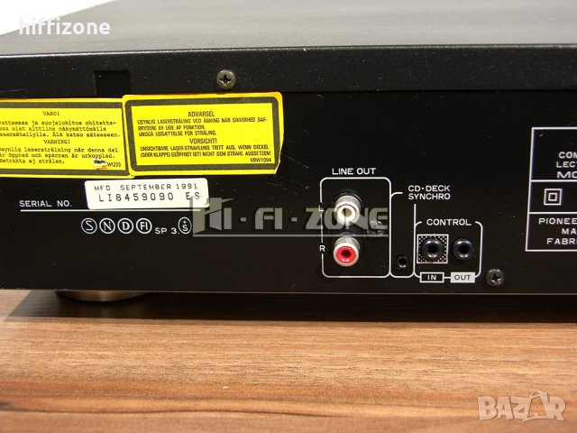 ПРОДАВАМ CD PLAYER   Pioneer pd-4700 /1 , снимка 7 - Ресийвъри, усилватели, смесителни пултове - 42361881