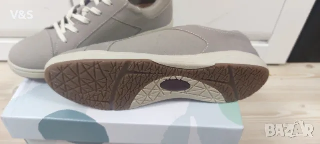 Дамски обувки,сив набук,мемори пяна стелка, снимка 4 - Маратонки - 47994582