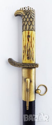 WW2 Немски Параден Полицейски Кортик, Щик-нож, снимка 8 - Колекции - 38714697