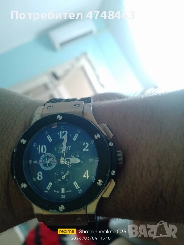Hublot big bang zapazen raboti super samonavivasht , снимка 4 - Мъжки - 53707917