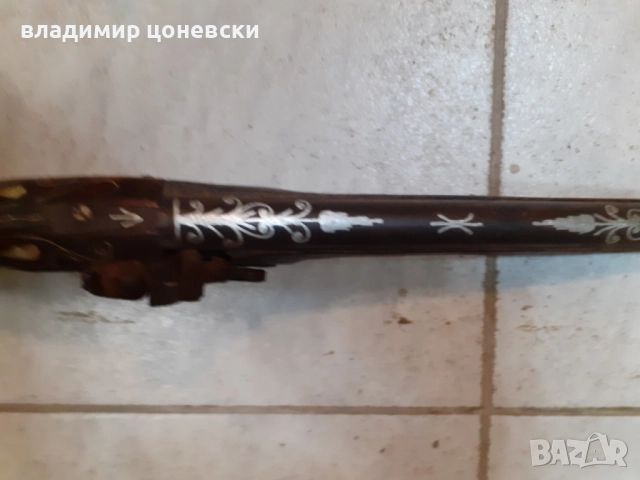 Красив кремъчен пистолет,пищов,оръжие, снимка 3 - Колекции - 52343558