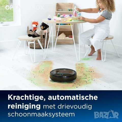 Прахосмукачка-робот BISSELL EV675 за косми от домашни любимци със самозареждаща се докинг станция, 2, снимка 2 - Прахосмукачки - 41737517