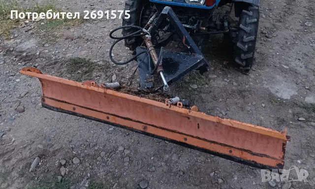 Дъска за бутане за малък трактор , снимка 2 - Селскостопанска техника - 40480295