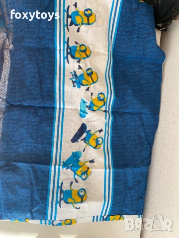 Спален комплект Minions Skate Crew 140×200см, 60х70см, снимка 7 - Спално бельо и завивки - 48464750