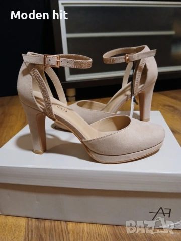 Anna Field нови с етикет и кутия елегантни дамски обувки на ток