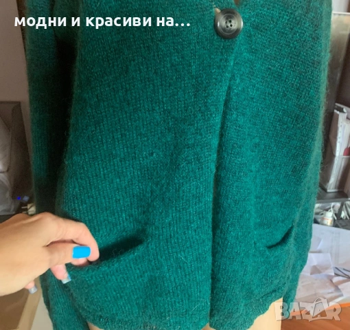 Дамска жилетка Esisto, кид мохер и бейби алпака, снимка 2 - Жилетки - 53054273