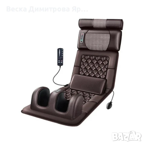 Масажен матрак с вибрационно отопление и масаж на краката – Пълна релаксация у дома