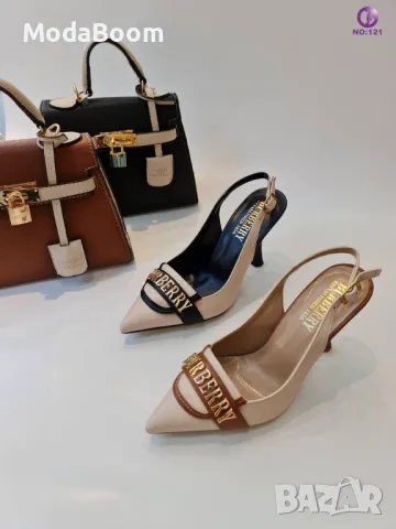 Burberry дамски обувки на ток , снимка 8 - Дамски елегантни обувки - 48836486