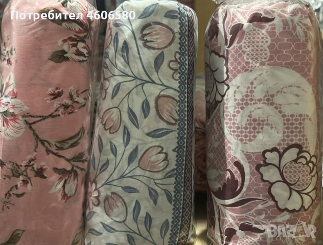 Памучни пликове с цип, размер 150/220, Цена 11.80€, снимка 2 - Спално бельо - 53390325