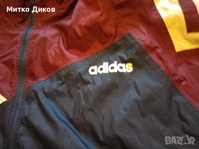 Адидас горно ново  найлон с качулка винтидж от 90- те размер ХХЛ, снимка 10 - Спортни дрехи, екипи - 53488314