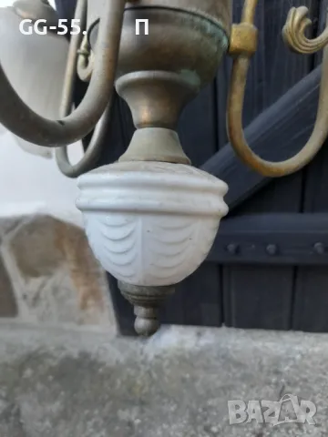 Полилей с порцелан, снимка 2 - Полилеи - 47621666