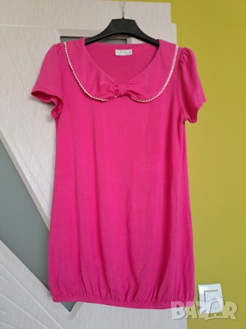 Дамска лятна блуза Giocco къс ръкав и яка , снимка 3 - Блузи с дълъг ръкав и пуловери - 41717302