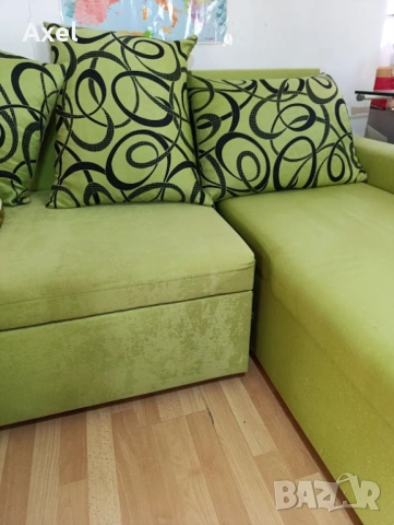 Стилен Диван с функция сън, снимка 6 - Дивани и мека мебел - 53384257